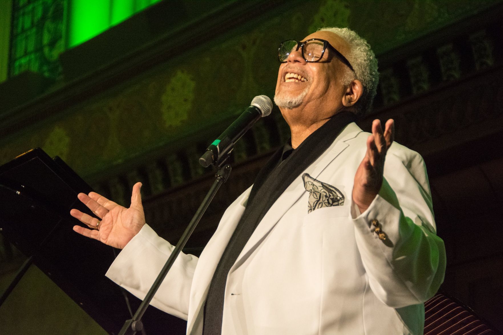 Ken Page of the Muny sings at the Saint Louis Cathedral Concerts Gala